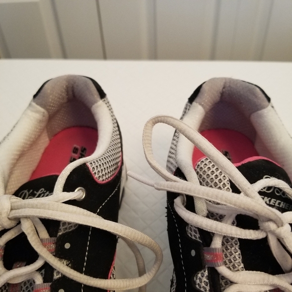 Skechers Women's D Lites 11617 Casual Shoes Sneakers Size 10 See Photos Flaw - Picture 7 of 8